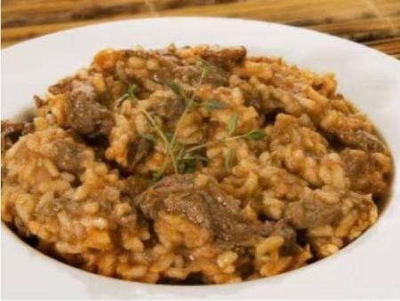 RISOTO DE FILÉ MIGNON